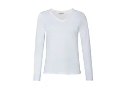 Living Crafts LIVING CRAFTS - Damen Langarm-Shirt - Weiß (100% Bio-Baumwolle), Nachhaltige Mode, Bio Bekleidung – Produktbild 1 von 1