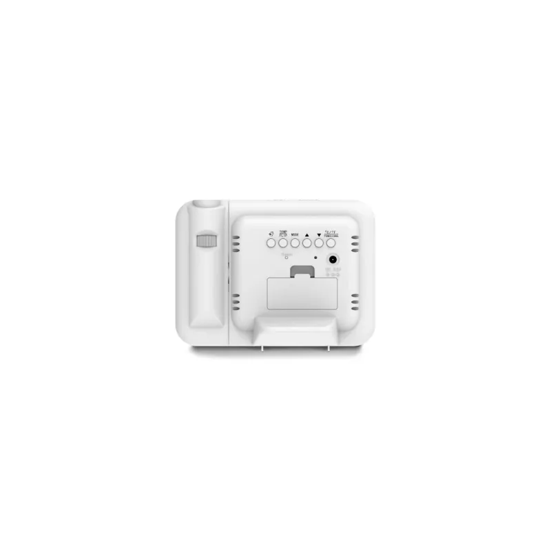 Hama Hama Projektionswecker "Hvar", digitale Funkuhr, Wand- o. Deckenprojektion, Weiß, – Produktbild 2 von 3