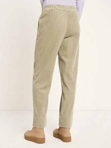 LANIUS LANIUS Kord-Hose mit Gummizug, Dark stone, – Produktbild 3 von 4