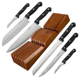 Nirosta Nirosta Messer-Set inkl. Schubladeneinsatz "Mega", 7-teilig – Produktbild 1 von 1