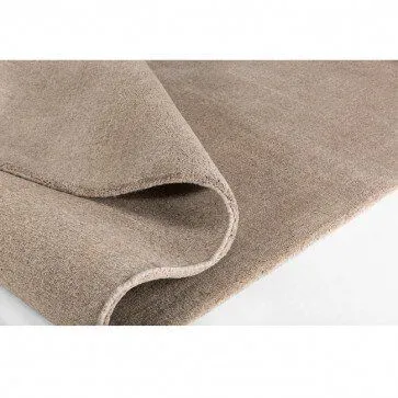 Prolana Prolana Handgefertigter Flor-Teppich "Melange" aus Wolle, Grau, – Produktbild 3 von 4