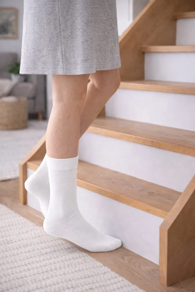 NERS Basicsocken aus Bambus Damen & Herren, ohne Naht im Zehenbereich, Komfortbund (Spar-Set, 9-Paar, verstärkte Verse) Premium Bambussocken Atmungsaktiv & Weich, mit Geschenkbox, Schwarz, – Produktbild 5 von 5