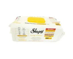 Sleepy Oberflächenreinigungstücher - Gelb (100 Tücher) Reinigungstücher – Produktbild 1 von 1