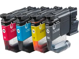 Brother Brother 4er-Set Tintenpatrone LC-521BK/C/M/Y schwarz, cyan, magenta, gelb – Produktbild 1 von 1