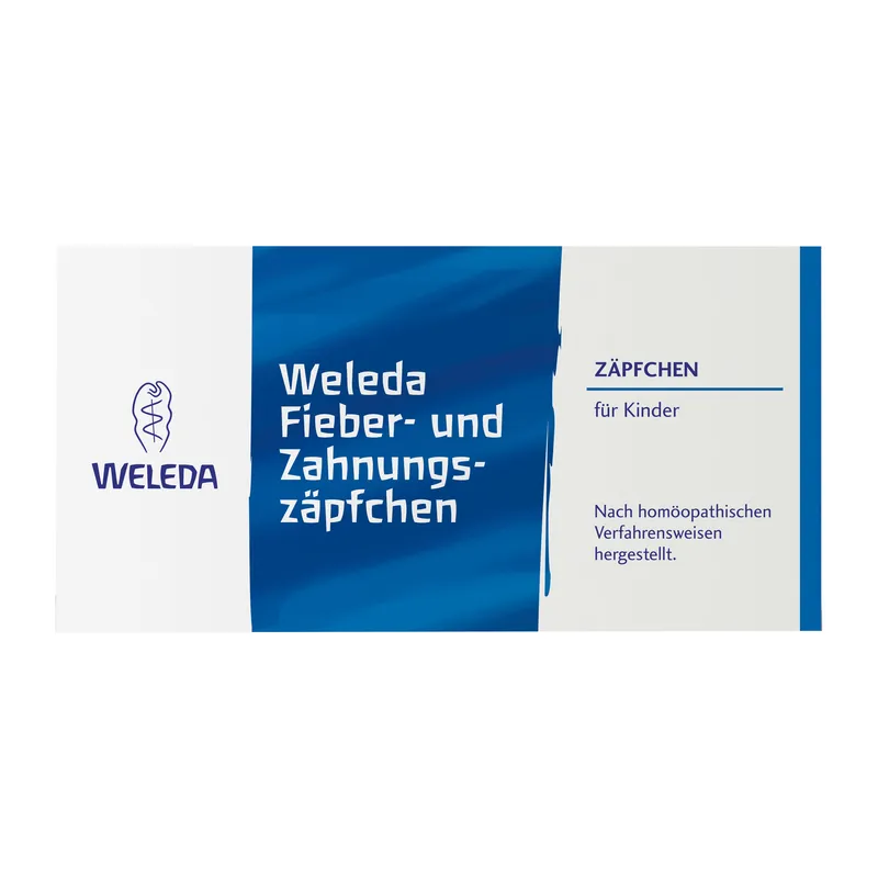Weleda Weleda Fieber- und Zahnungszäpfchen – Produktbild 1 von 1