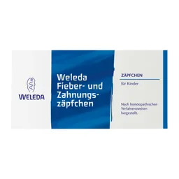 Weleda Weleda Fieber- und Zahnungszäpfchen – Produktbild 1 von 1
