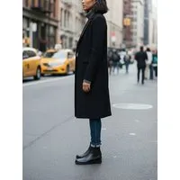 Will's Vegan Shop Will's Vegan Shop Luxe Smart-Chelsea-Stiefel Schwarz Damen – Produktbild 1 von 1