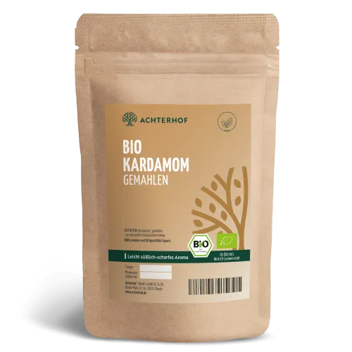vom Achterhof Bio Kardamom gemahlen (100g) – Produktbild 1 von 1