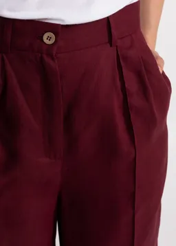 De IONESCU De IONESCU Damen vegan Hose Figa Leinen – Produktbild 1 von 1