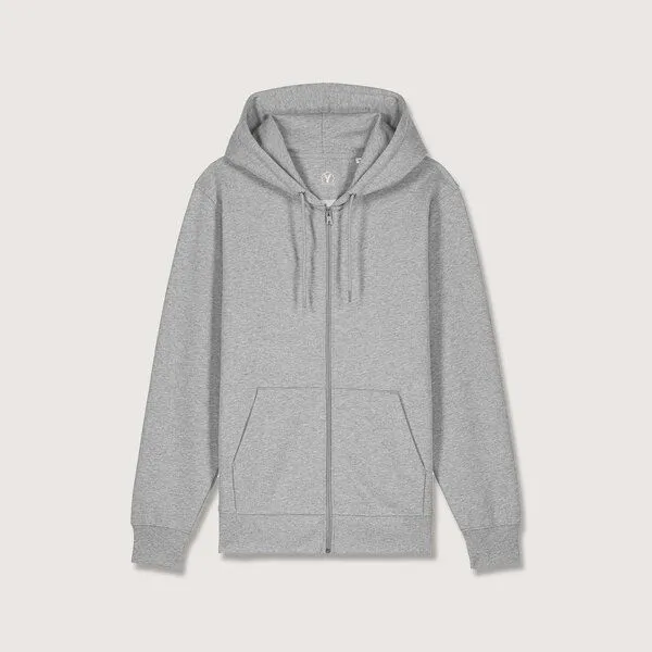 YTWOO YTWOO Regular Hoodie Jacke Midweight, Heather grey, – Produktbild 1 von 2