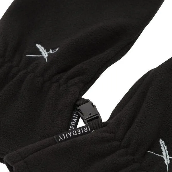 Iriedaily Iriedaily Faving Fleece Gloves, Schwarz, – Produktbild 2 von 3