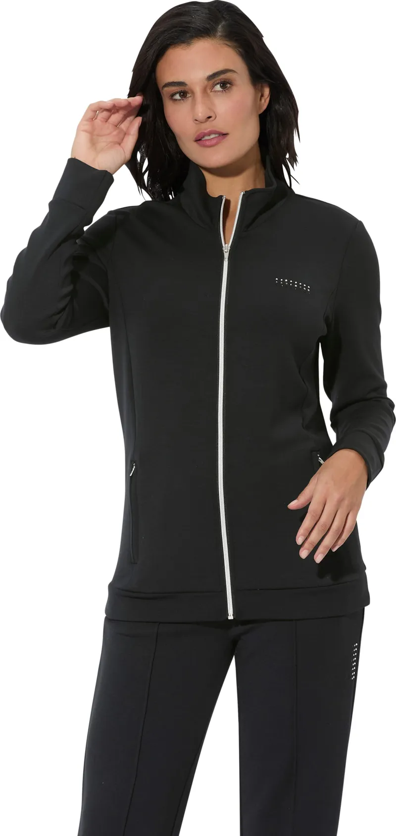 feel good Jacke schwarz, Schwarz, – Produktbild 2 von 2
