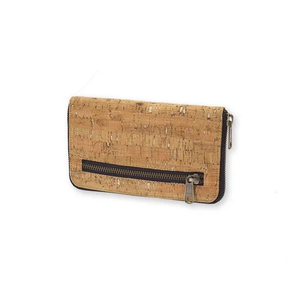 weltPartner weltPartner Portemonnaie aus Kork und Bio-Baumwolle, 18x11cm – Produktbild 2 von 3