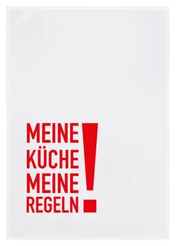 17,30 Hamburg Geschirrtuch Meine Küche, meine Regeln!, (1-tlg) – Produktbild 1 von 1