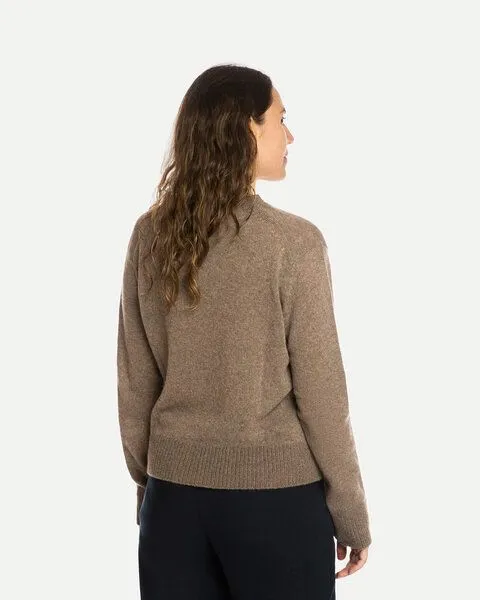 MATONA Matona Pullover | Cashmere Sweater | aus 100% Kaschmir, Nougat, – Produktbild 2 von 3