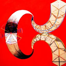 Photocircle Photocircle Poster / Leinwandbild - Hilma af Klint – The Swan Nr. 9 – Produktbild 1 von 1