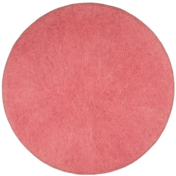 myfelt myfelt Flachfilz Sitzauflage (⌀ 36 cm, 36 x 36 cm), Korallenrosa (vera), – Produktbild 1 von 4