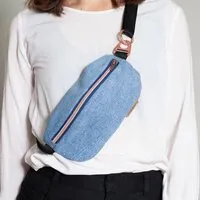 Bridge&Tunnel Bridge&Tunnel Bumbag Denim, Hellblau, – Produktbild 1 von 1