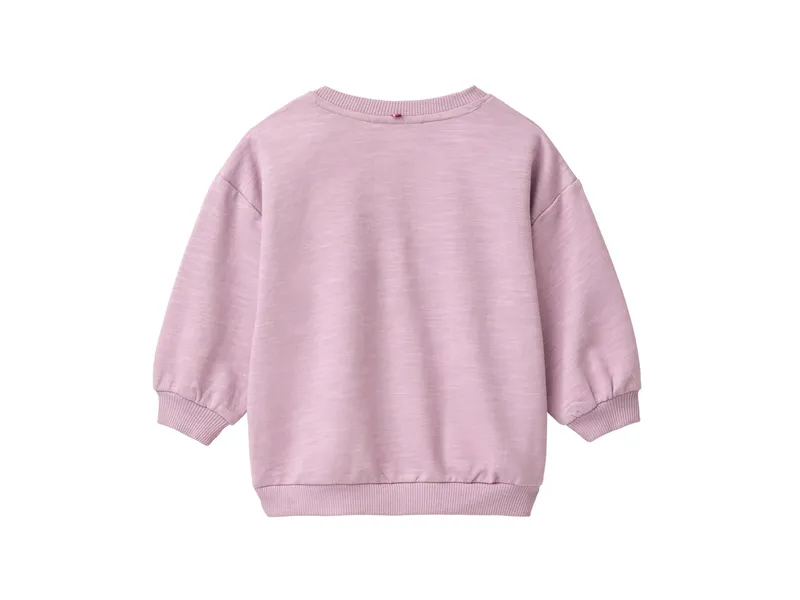People Wear Organic People Wear Organic Sweat-Pullover dunkelmalve Gr. 98/104 – Produktbild 2 von 2