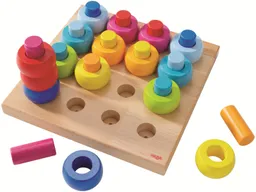 HABA HABA Steckspiel Farbkringel Buche 32-teilig – Produktbild 1 von 1