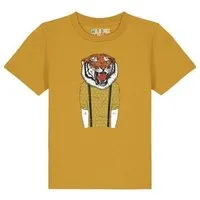 watabout kids watabout.kids T-Shirt Kinder Tiger Head, Ochre, – Produktbild 1 von 1