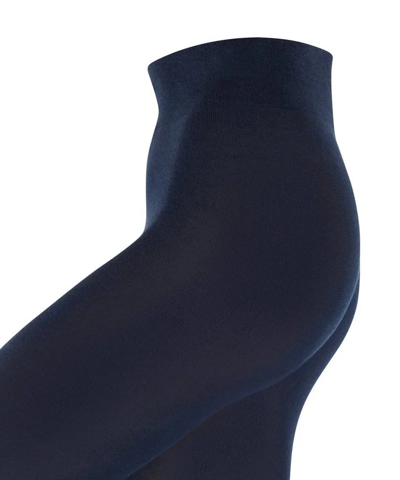 Esprit Strickstrumpfhose Esprit Cotton Feeling Damen (1 St) aus kuscheligem Baumwollmix, Blau, – Produktbild 3 von 4