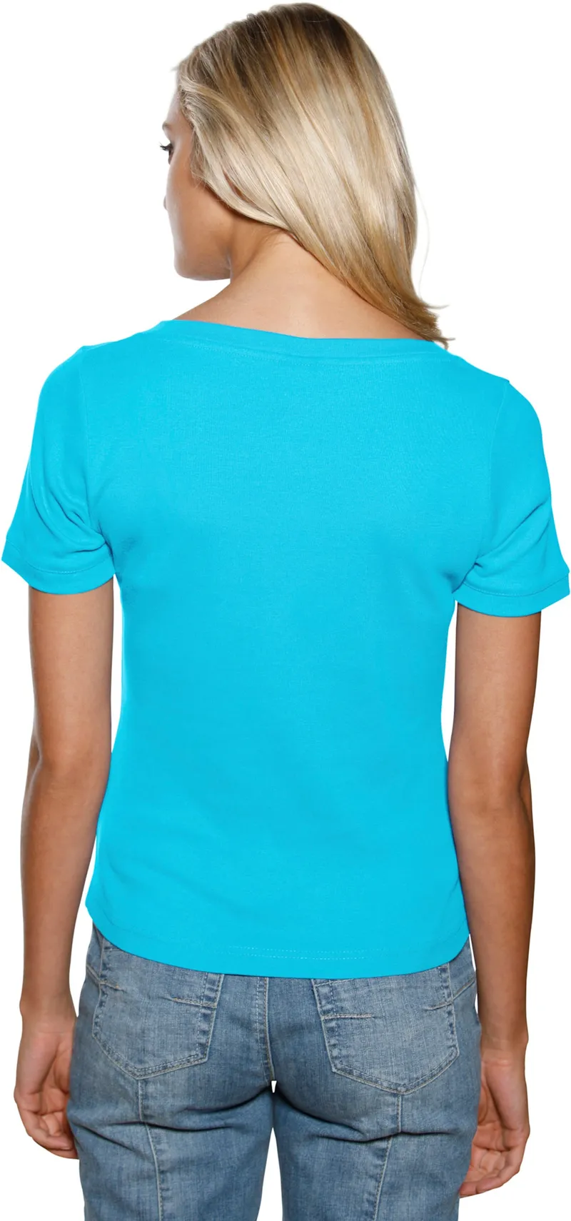 heine Shirt aqua, Aqua, – Produktbild 2 von 2