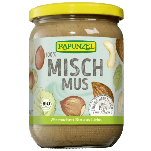 RAPUNZEL Mischmus 4 Nuts bio (500g) – Produktbild 1 von 1