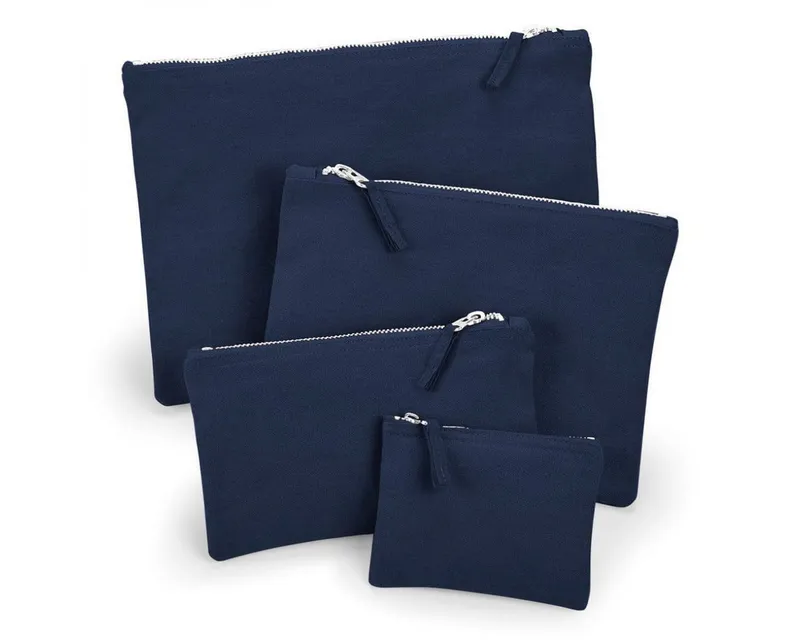 Westford Mill Westford Mill Kulturbeutel Canvas Accessory Pouch XS: 12x8,5, M: 22.5x16, L 28x20, Natural, – Produktbild 1 von 4