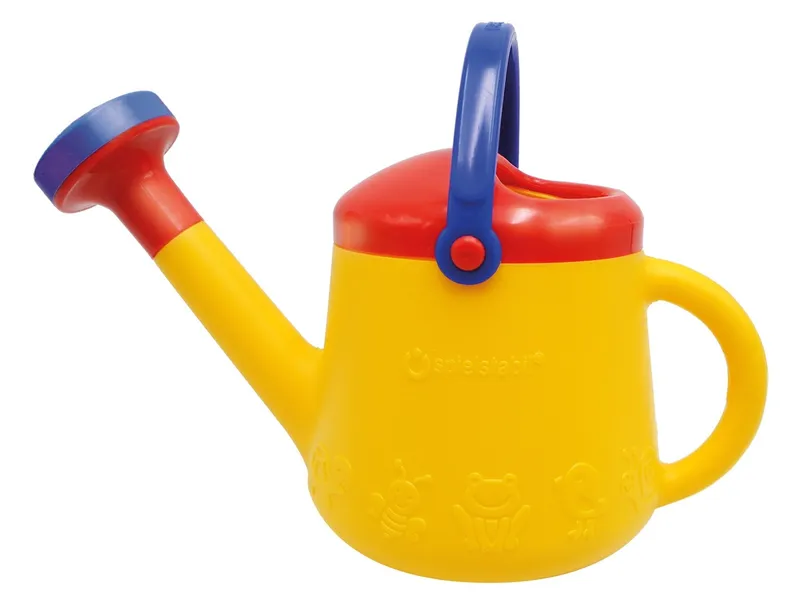 Spielstabil Spielstabil Gießkanne 1 Liter, Gelb, rot, blau, – Produktbild 1 von 2