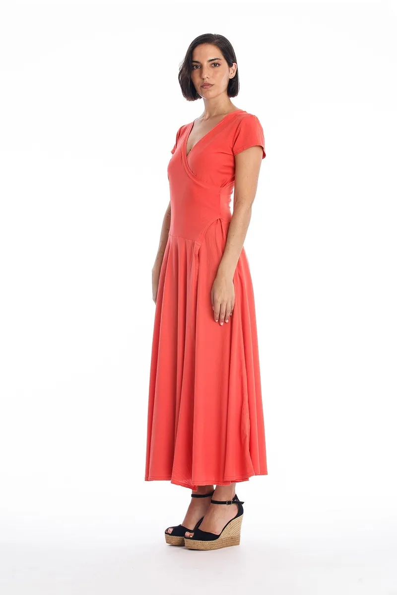 RAVENS VIEW IBIZA RAVENS VIEW IBIZA Damen vegan Kleid Veronika St Radiant Red, Rot, – Produktbild 2 von 2