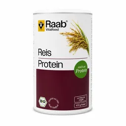 Raab Vitalfood Bio Reis Protein Pulver (400g) – Produktbild 1 von 1