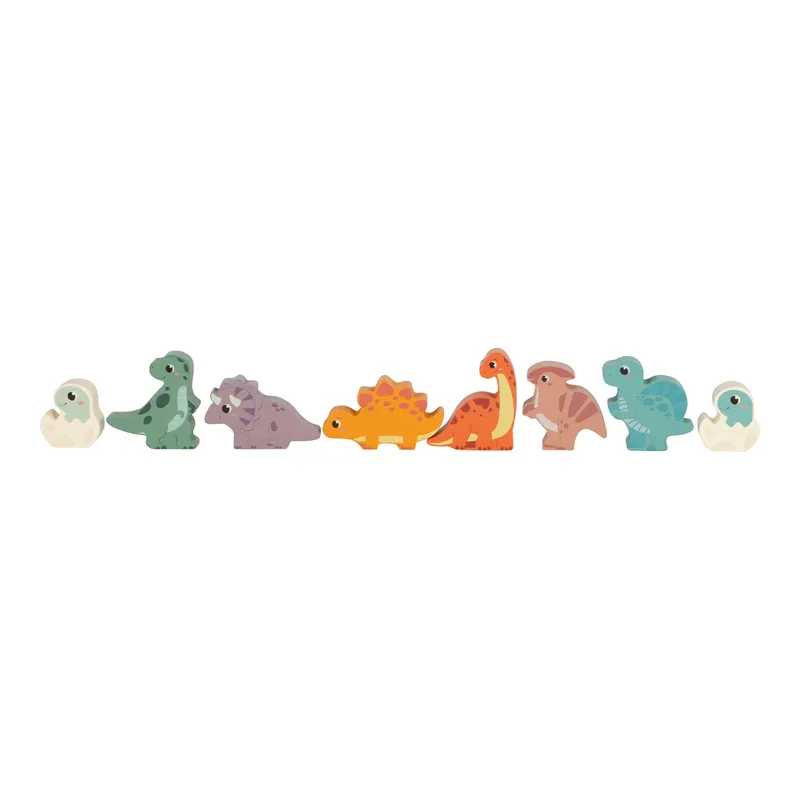 small foot Holzbausteine „Dino“ Small Foot 12621 – Produktbild 7 von 8