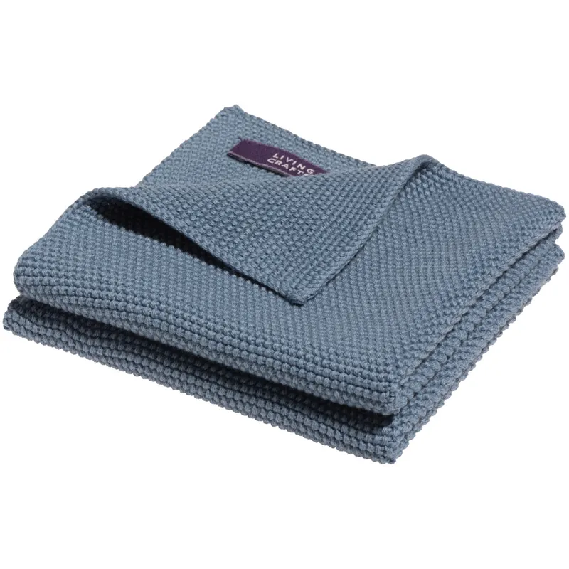 Living Crafts LIVING CRAFTS - Home Spültücher, 2er-Pack - Blau (100% Bio-Baumwolle), Nachhaltige Mode, Bio Bekleidung, Blau, – Produktbild 1 von 5