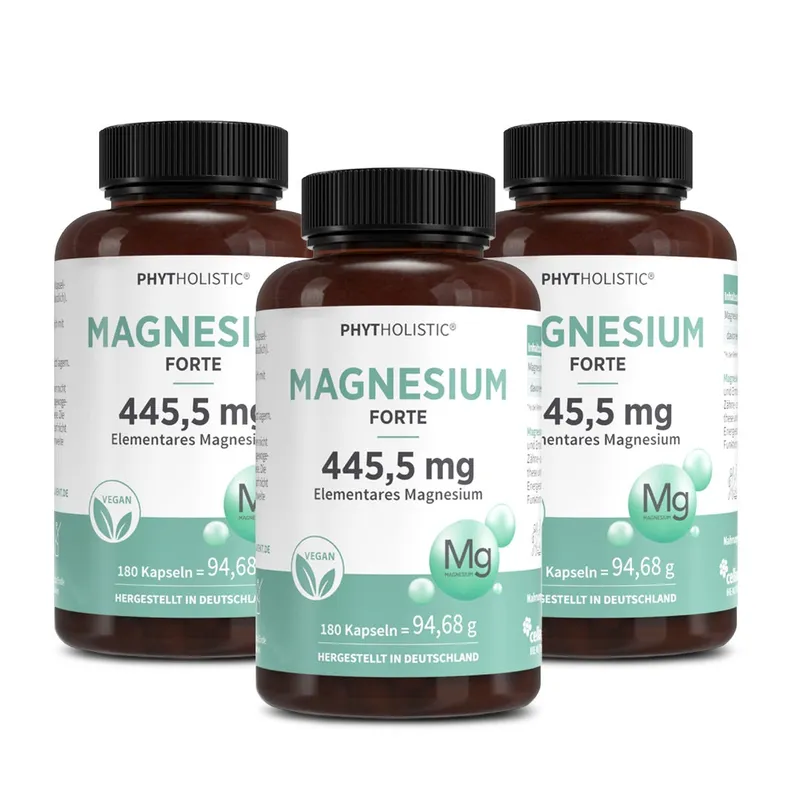 Cellavent Healthcare Phytholistic Magnesium – Marines Magnesium 540 Kapseln – Produktbild 1 von 1