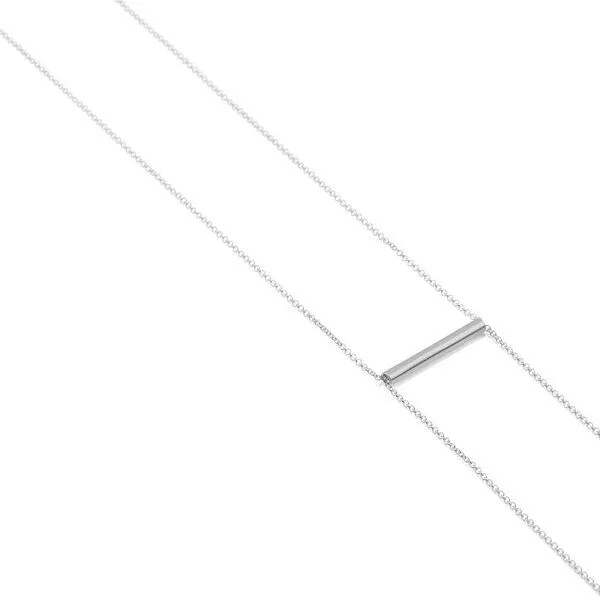 Jonathan Radetz Jewellery Jonathan Radetz Jewellery Kette BELONG, Silber 925, Sterlingsilber, Länge 80 cm oder 100 cm, verstellbar ohne Verschluss, Handmade in Germany – Produktbild 1 von 4