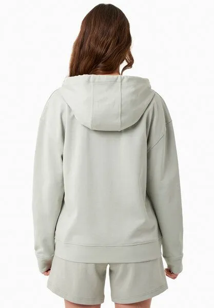 ORGANICATION ORGANICATION Sweatjacke aus Bio-Baumwolle, Green moss, – Produktbild 4 von 4