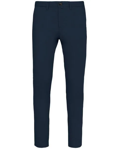 Greenspired Greenspired Umweltfreundliche Herren Chinohose Slimfit 235 g/m², Navyblau, – Produktbild 1 von 2