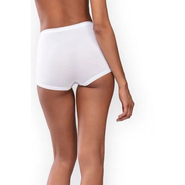 mey 2x Damen Hipster Panty Mey Lights aus PIMA Baumwolle 89206, Weiss, – Produktbild 2 von 2
