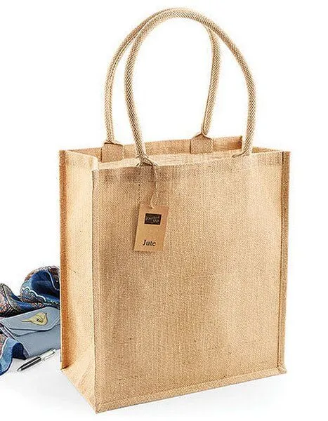 Westford Mill Westford Mill Jute Boutique Shopper Tragetasche Schultertasche – Produktbild 1 von 2