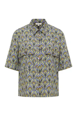 Tranquillo Bluse Anii aus EcoVero™ Viskose - green tulip / 40 – Produktbild 1 von 1