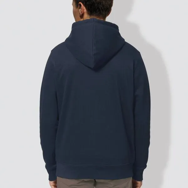 little kiwi little kiwi Herren Hoodie, "Eingerahmt", Blau-navy, – Produktbild 3 von 4