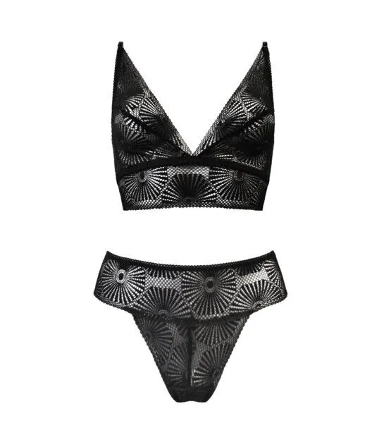 Anekdot Anekdot Set Sun Spitze, Schwarz, – Produktbild 1 von 4