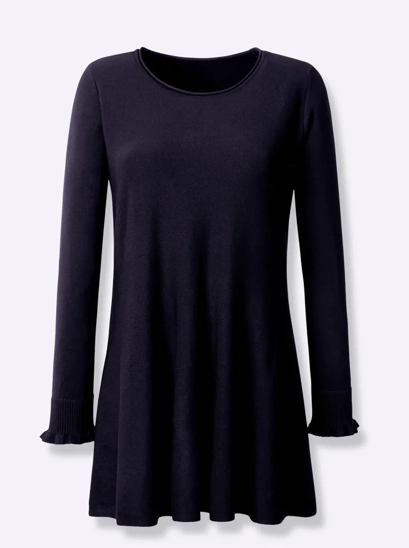 heine Longpullover, Marine, – Produktbild 2 von 2