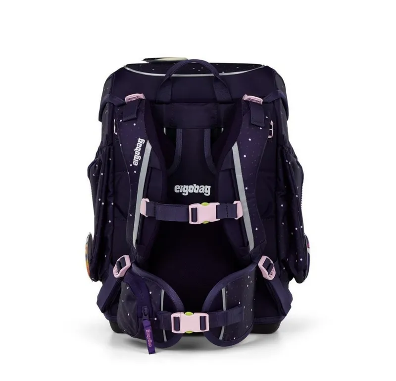 Ergobag Ergobag Schulranzen Cubo (5tlg., inkl. Sportbeutel, Federmäppchen, Schlampermäppchen und Kletties), Sternguckbär, – Produktbild 3 von 5