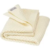 Disana Disana Waben-Strickdecke Bio Merino-Wolle Baby Decke, Natur, – Produktbild 1 von 1