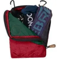 Ticket to the Moon Ticket to the Moon Packwürfel "Travel Cube Small" upcycled, Burgundy/dunkelgrün, – Produktbild 1 von 1