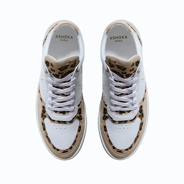 Ashoka Paris Ashoka Paris Mateo Low-Top Sneaker Leopard, Biobasiert & Recycelt – Produktbild 4 von 5