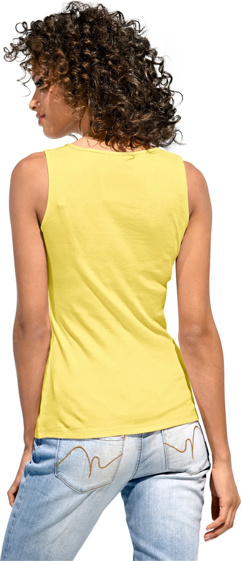 heine Shirttop gelb, Gelb, – Produktbild 3 von 3