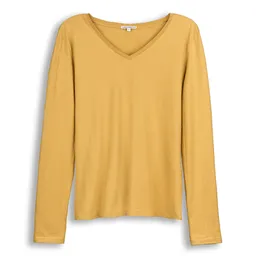 Living Crafts LIVING CRAFTS - Damen Langarm-Shirt - Gelb (100% Bio-Baumwolle), Nachhaltige Mode, Bio Bekleidung – Produktbild 1 von 1